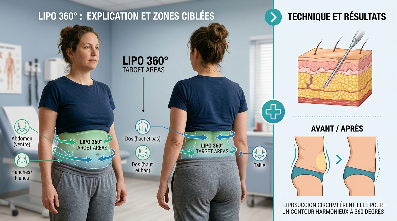 la Lipo 360 à Casablanca : pourquoi traiter toute la taille change tout ?