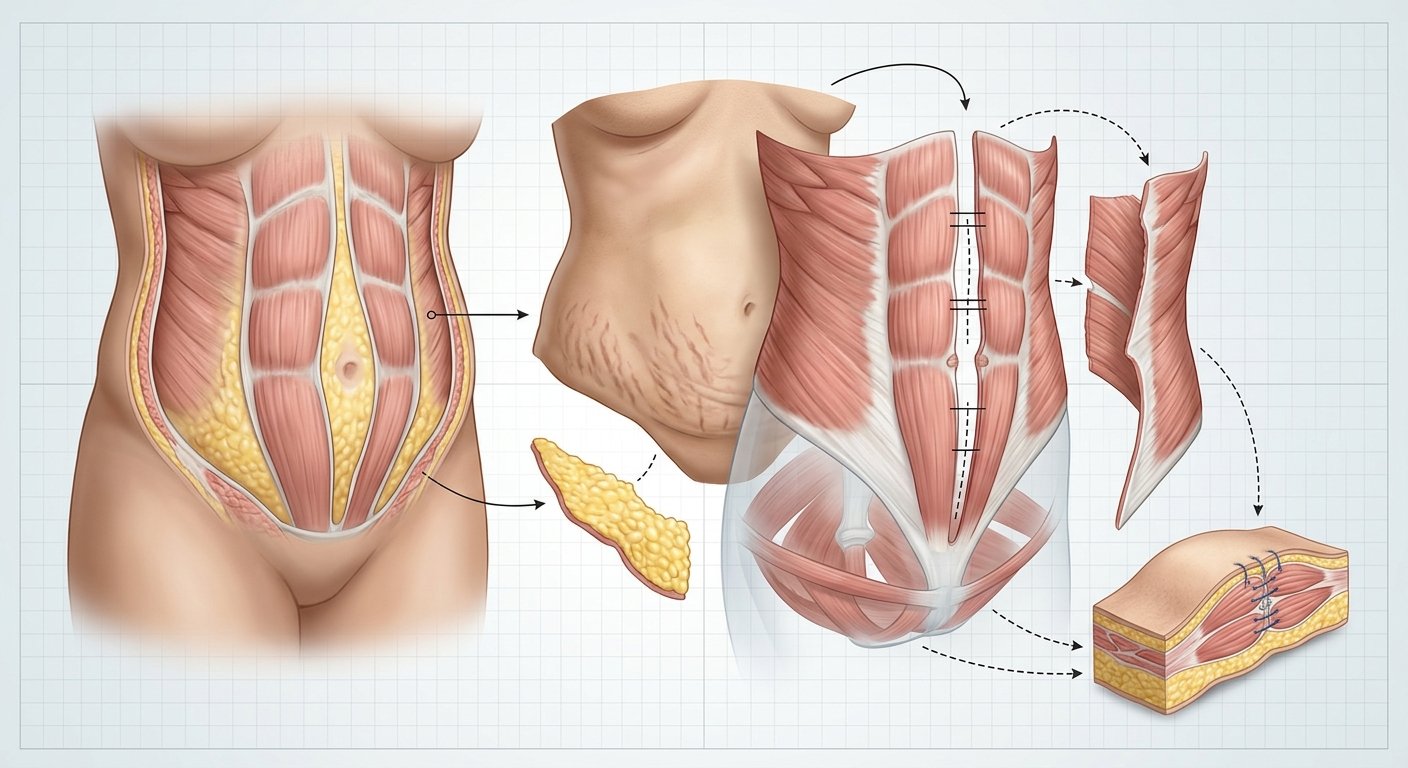 Abdominoplastie après une grossesse